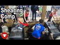 WOMAN takes on the MEN at a SHEARING SHOW