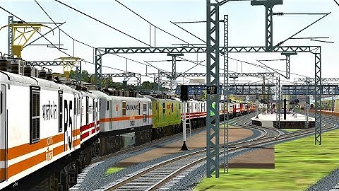 Indian Railways Engines Parade Msts Open Rails