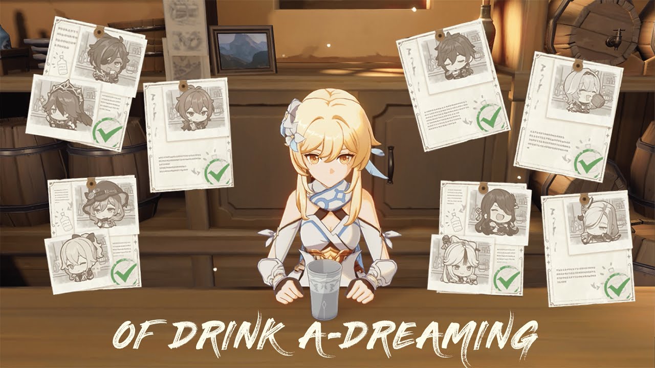 Genshin Impact (ENG): Of Drink A-Dreaming - Tavern Tales (Full Event) | Version 2.5