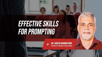 Skills Needed for Good Prompting | Six incorrect ways of prompting | IPSR AcademiX