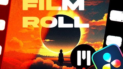 Film Roll Inspired Transitions for Davinci Resolve 19