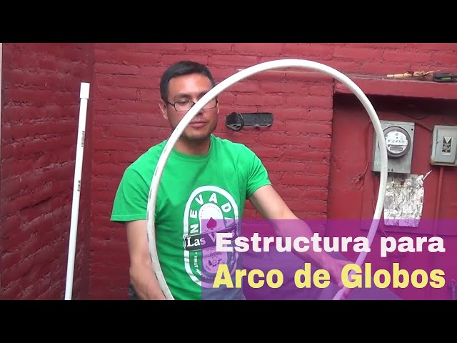 Soporte de fondo de arco rojo de globo con base, kit Guatemala