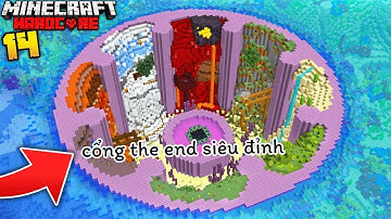 tôi đã thay đổi cổng the end siêu cấp trong minecraft hardcore