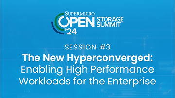 The New Hyperconverged: Enabling High Performance Workloads for the Enterprise