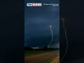 Lightning strikes in Kansas