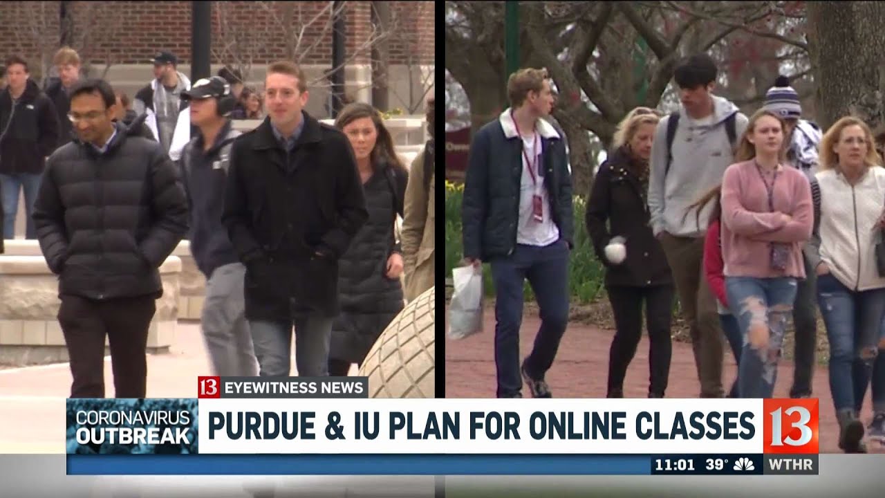 IU, Purdue plan online classes YouTube