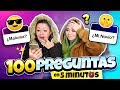 CONTESTAMOS 100 PREGUNTAS EN 5 MINUTOS - Mi Hija Y Yo