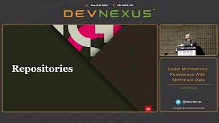 Celebrity Devnexus 2020   Easier Microservice Persistence With Micronaut Data   Todd Sharp Net Worth