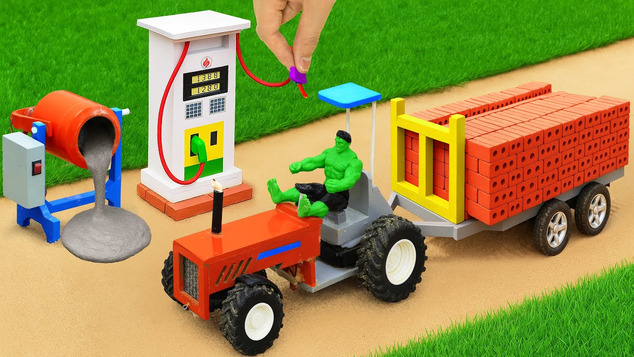 Мини-бензонасос своими руками ⛽ для трактора 🚜 | Удивительный научный проект и спасательная миссия