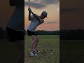 sunset golf vibes #golf #fypシ゚viral #golfskill #foryou #golfswing #sunset #sunsetview