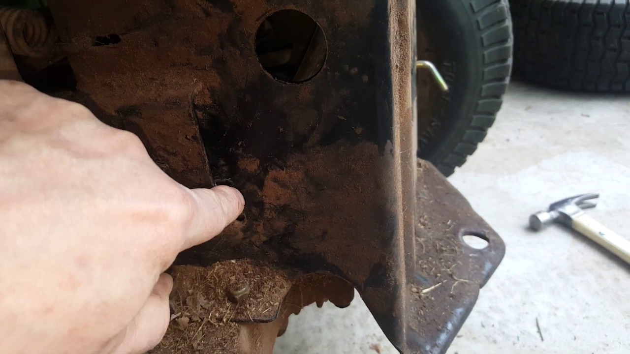 John Deere L110 Fuel Line Replacement YouTube