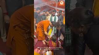 Bageshwar Dham Baba Ji Gayi Pooja karne Ke liye Cyber ko #hanumanchalisa #love #song #music