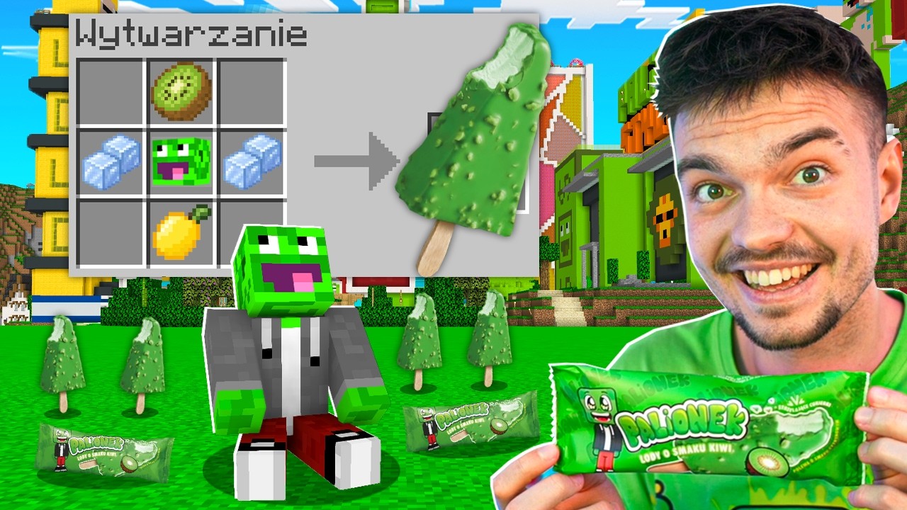STWORZYŁEM LODY PALIONKA w Minecraft!