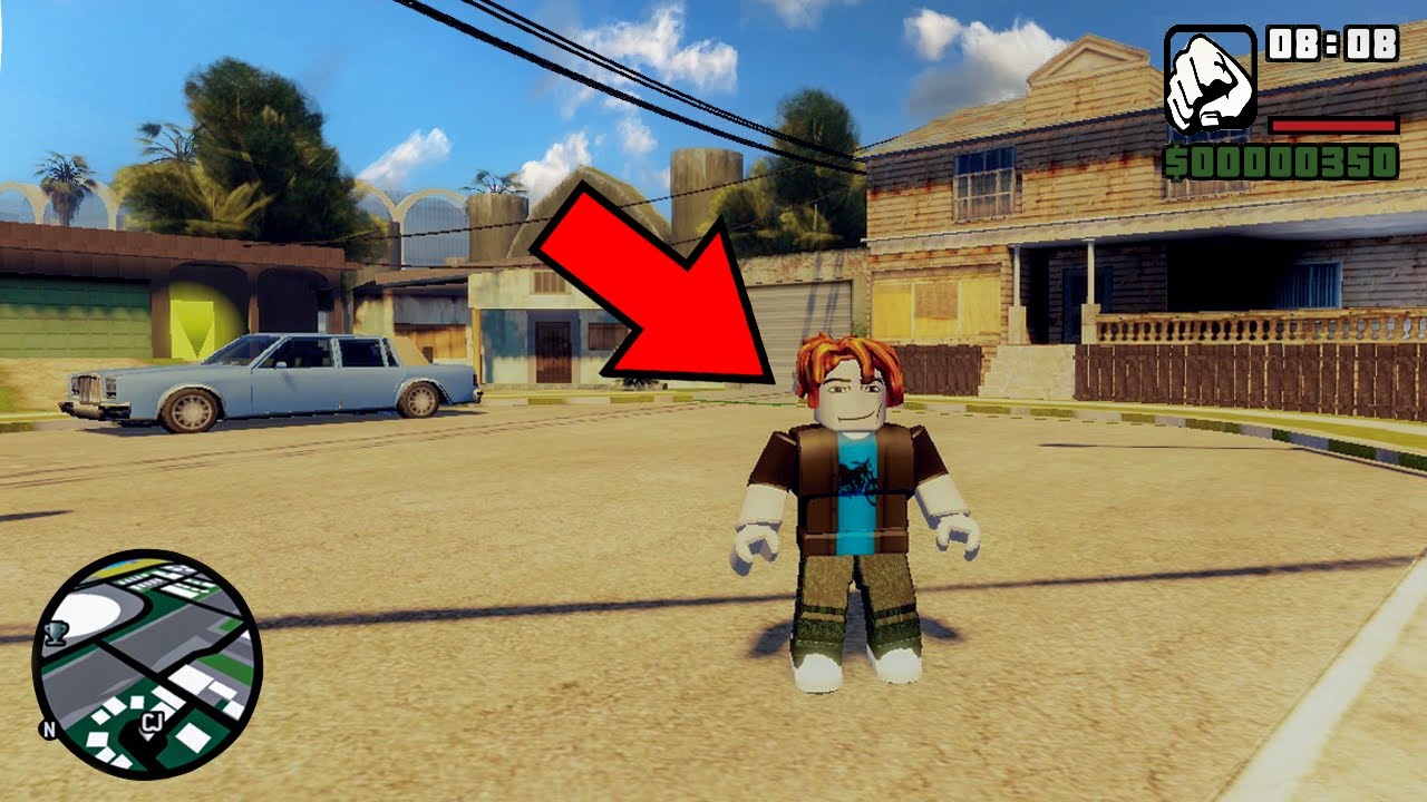 GTA SAN ANDREAS SÓ QUE NO ROBLOX KKKKKKKKKKKKKKKK 