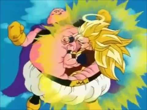 DBZ Goku SSJ3 vs Majin Buu Gordo AMV - YouTube