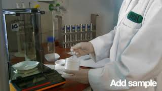 E 916 Sample preparation