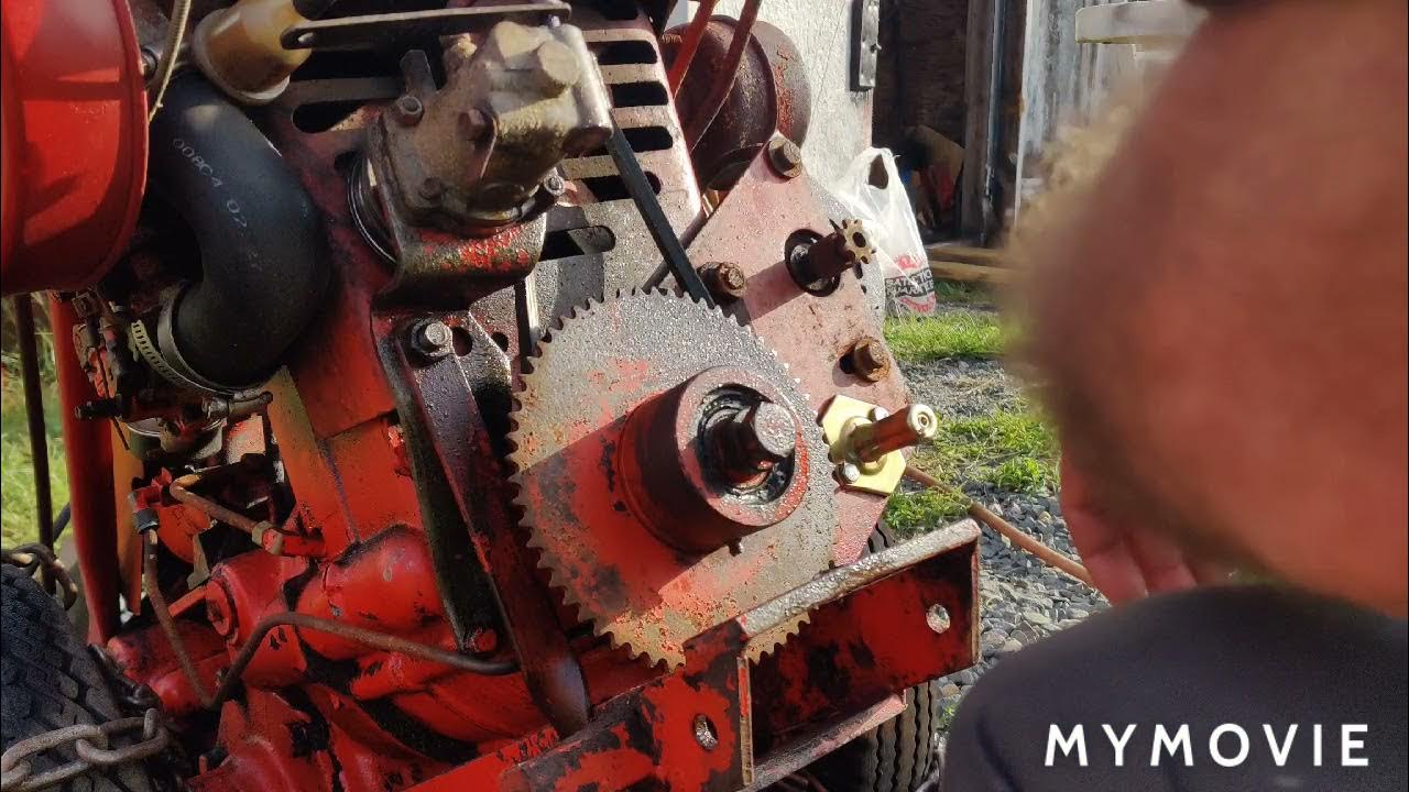 67 Gravely Restoration. Socket modification to remove the starter