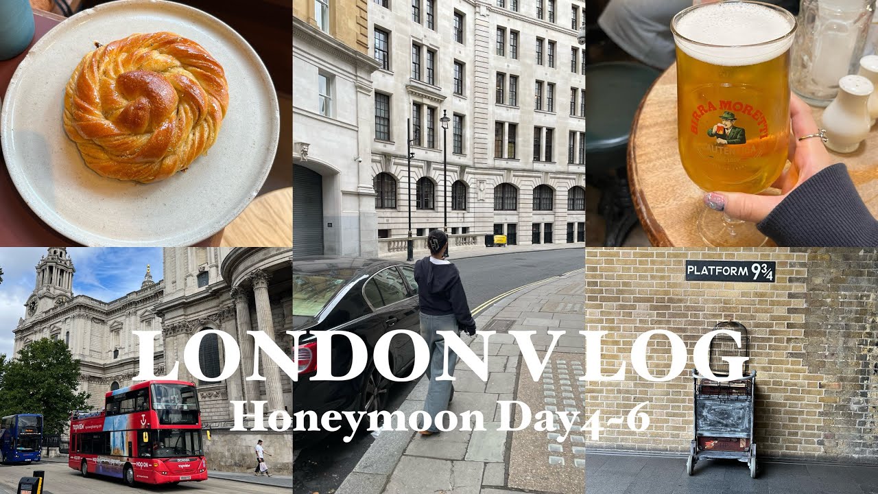 London vlog |ロンドンおすすめマーケット🛍️ロンドン編Day4-6🇬🇧ハリーポッター🧙‍♀️｜ポートベローマーケット🎪｜カフェ🥐