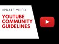 A Word On The YouTube Community Guidelines