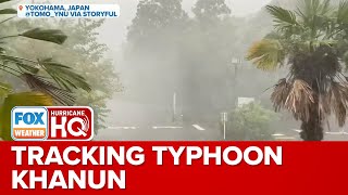 Typhoon Khanun: Residents Of Okinawa Advised To Evacuate Homes As Storm Approaches