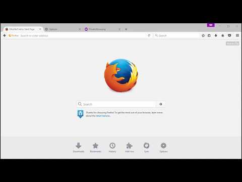 Firefox - change Start Page and New Tab