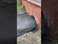Culvert cleaning with porta reel and 75gpm@2500psi of power