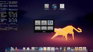 ubuntu SLICK Easenix OS - Lock Screen Preview