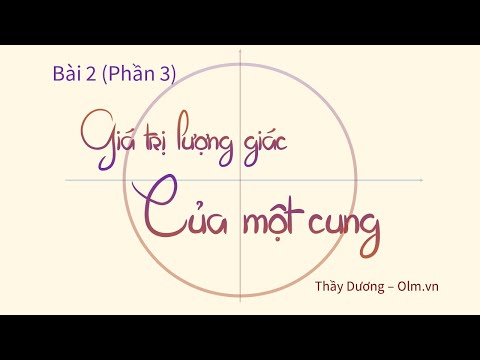 Video Bài 2 (Phần 3): Quan hệ giữa các giá trị lượng giác -... - youtube