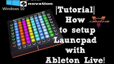 |Tutorial| How to setup launchpad {Ableton Live}