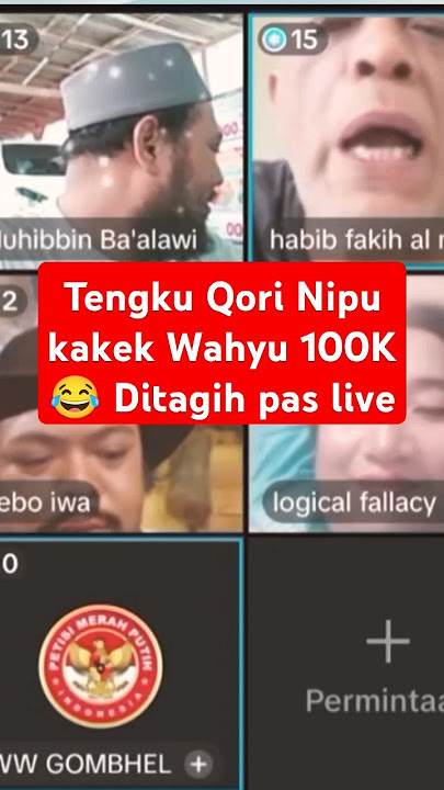 Qori Nipu Kakek Wahyu 100K ditagih pas live 😂😂😂
