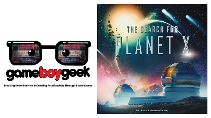 The Search for Planet X Review with the Game Boy Geek