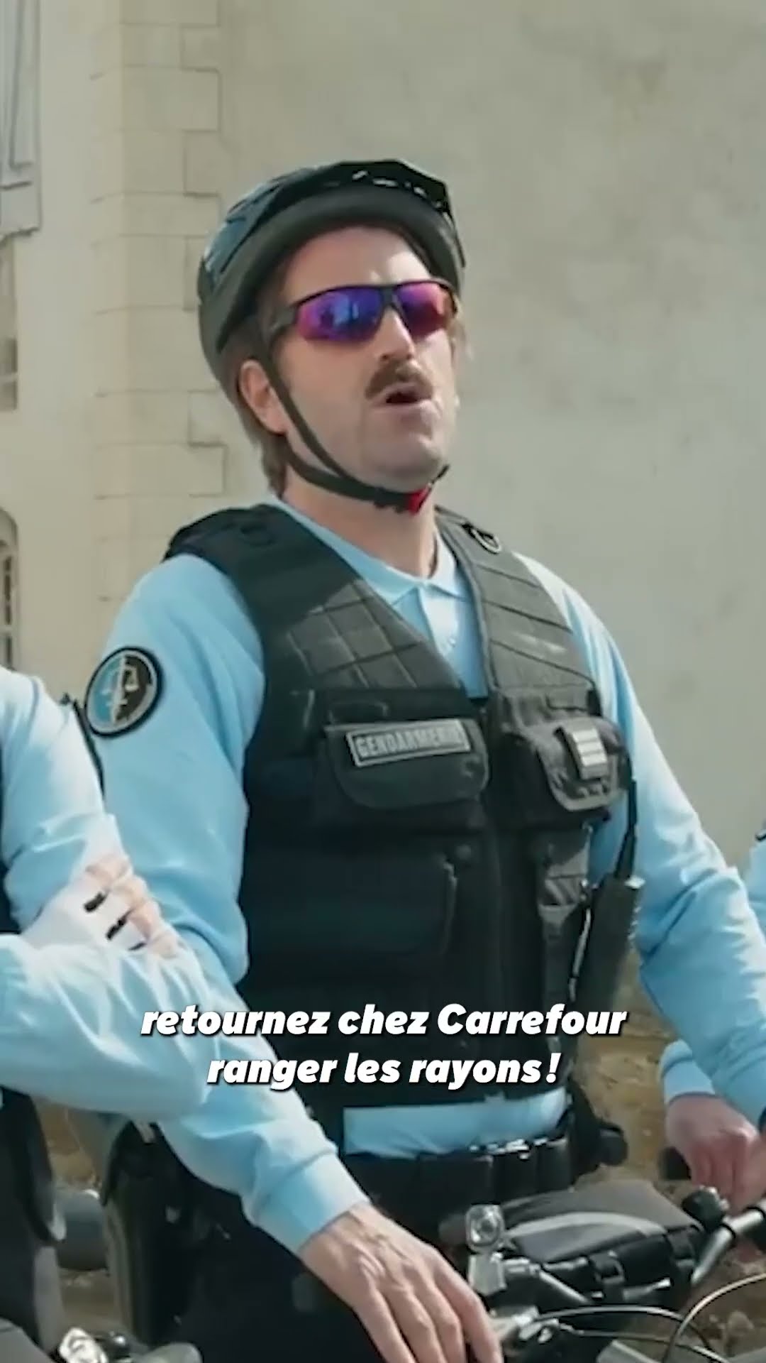 À l'ancienne : Les gendarmes à vélo