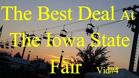 What is the Best Deal at the Iowa State Fair? With Host Sydney Storm