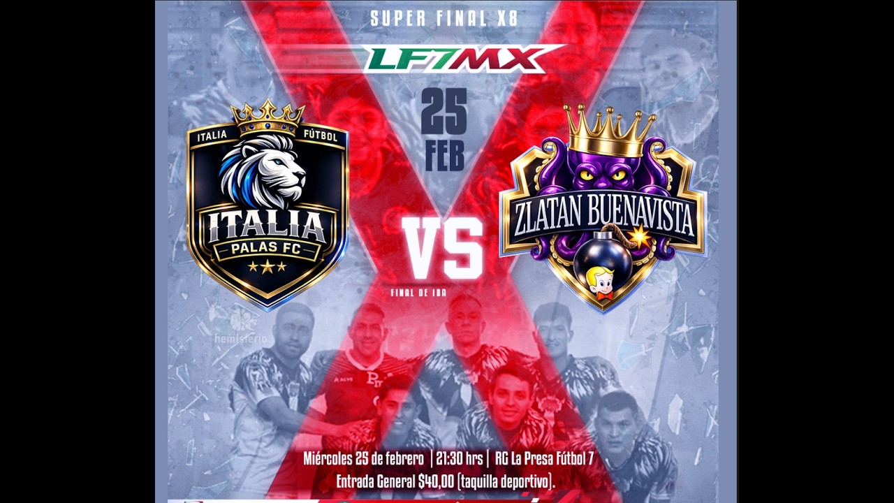 Super Final X8 Italia Palas FC vs Zlatan Buenavista