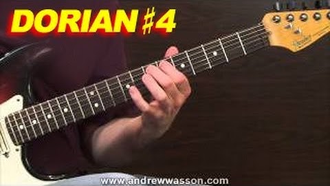 The Dorian #4 Scale