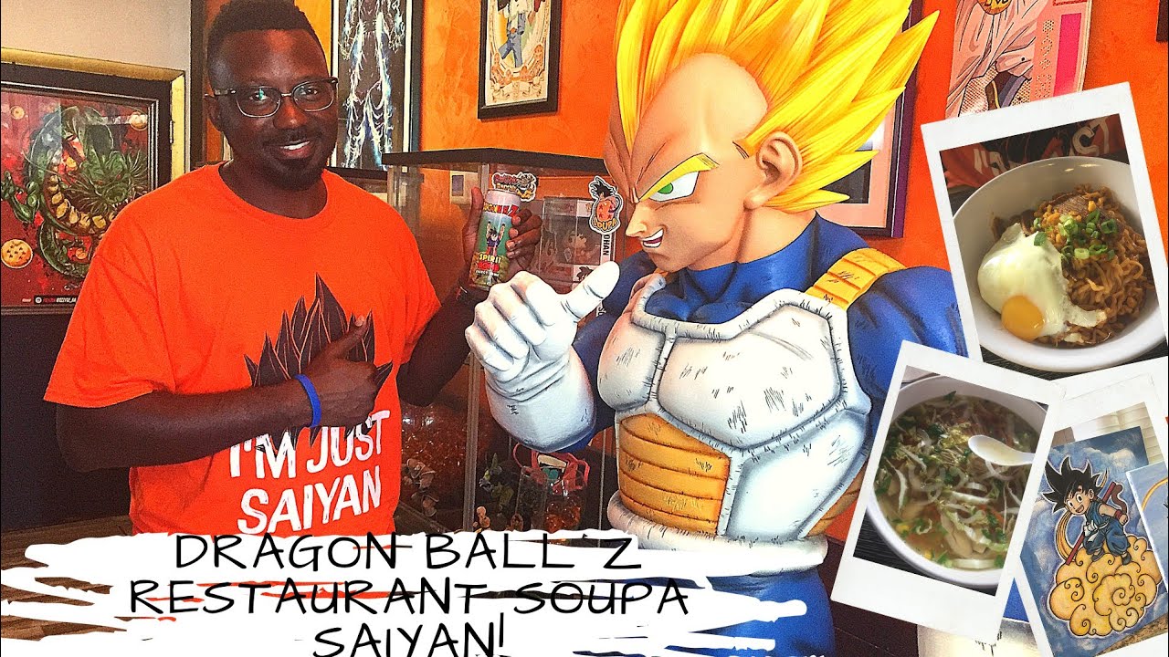 Soupa Saiyan Dragon Ball Z Restaurant Review Orlando Florida Eat Like Goku Youtube