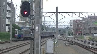 西武鉄道6102F　急行西武新宿行　小川発車