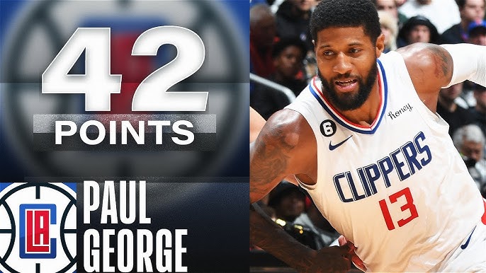 Los Angeles Clippers Paul George 13 2022-23 Statement Edition