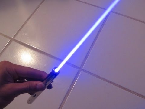 DIY: Burning Blue Laser Pen!! Step by Step Construction and Burning Demo!