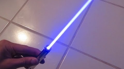 DIY: Burning Blue Laser Pen!! Step by Step Construction and Burning Demo!