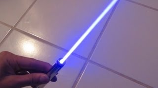 Diy: Burning Blue Laser Pen!! Step By Step Construction And Burning Demo!