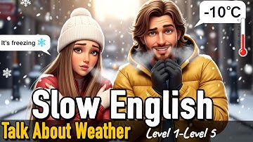 How to Talk About Weather in English | Learn Real English Small Talk (5 Levels) | Daily Conversation