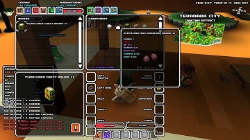 Cube World - Multi-Player - Episode 1 w/ShadowStudios9 - Chickens Destroy Me