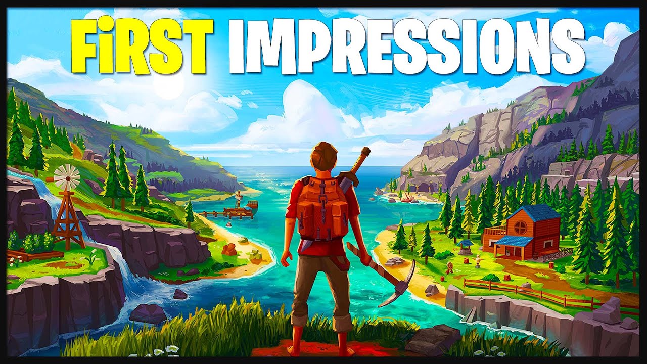 Build, Fight, Farm and Survive! - Lens Island First Impressions EP1