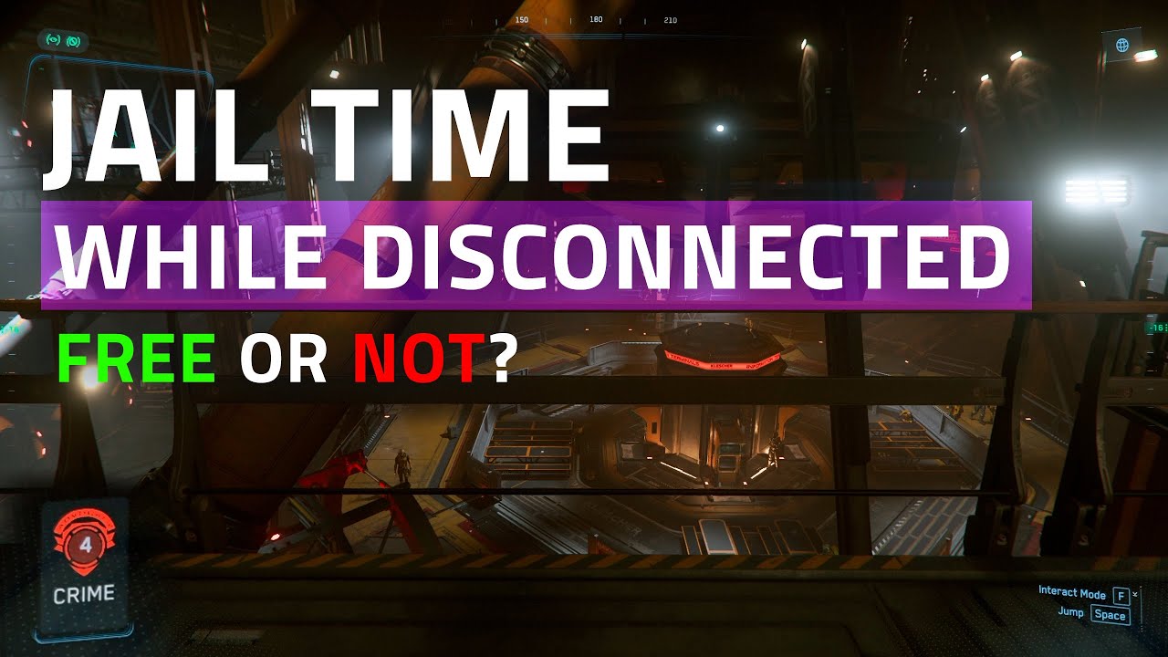 Star Citizen – Klescher Jail Time While Disconnected 🔴 Are We Free Or Not❓