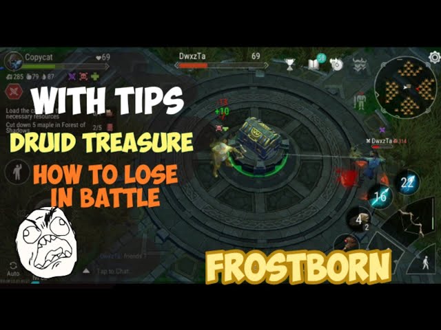 Druid Treasure Frostborn Co Op Survival How To