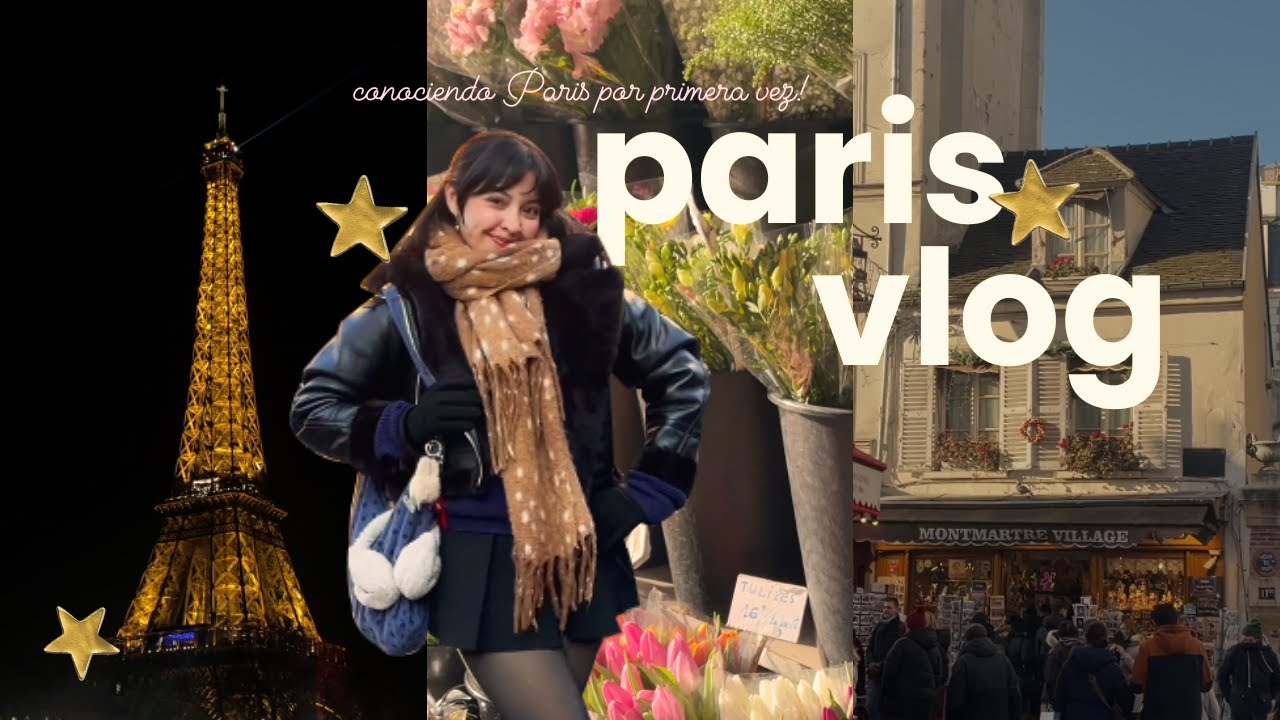bonjour, Paris! conociendo Paris por primera vez 💋🥖🦢 - vlog