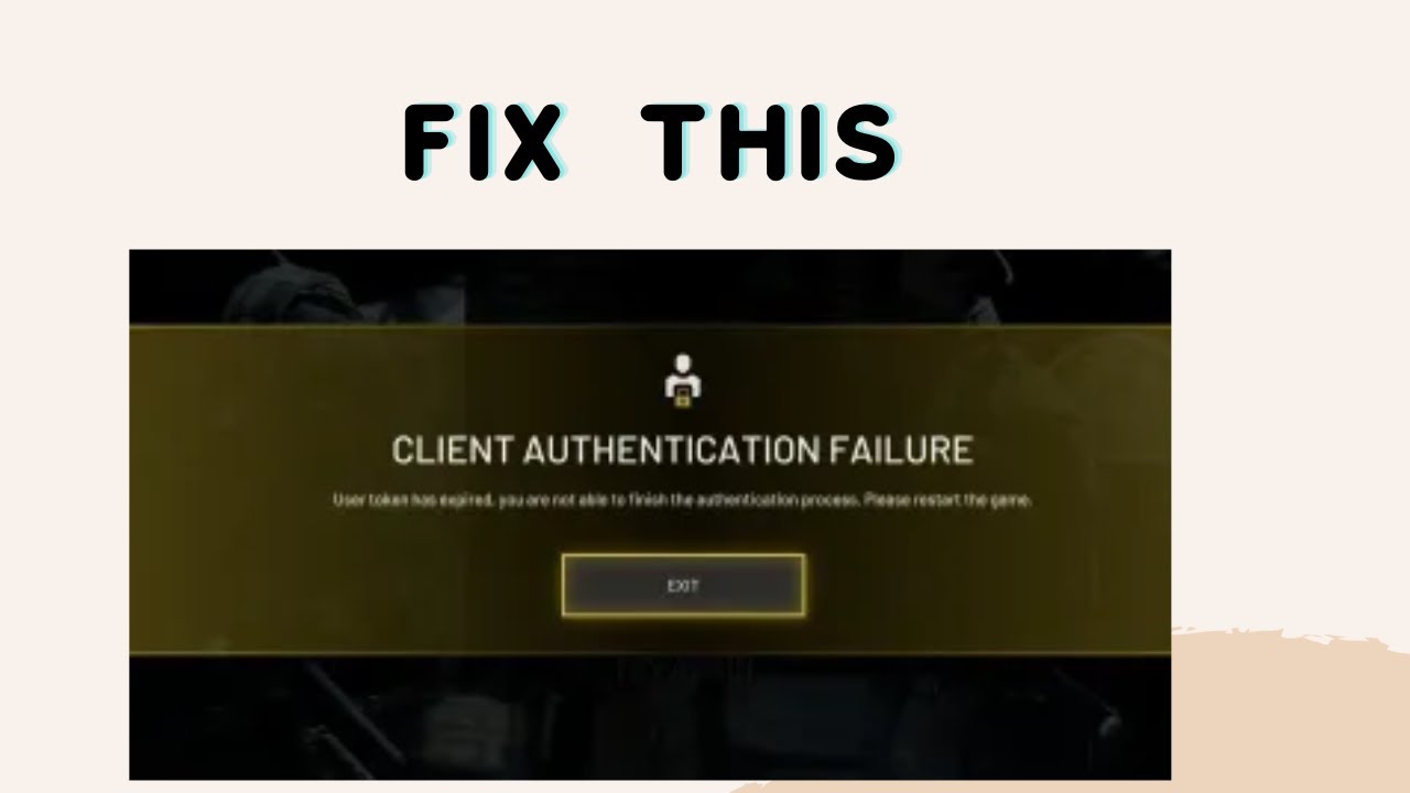 Error authorization failed