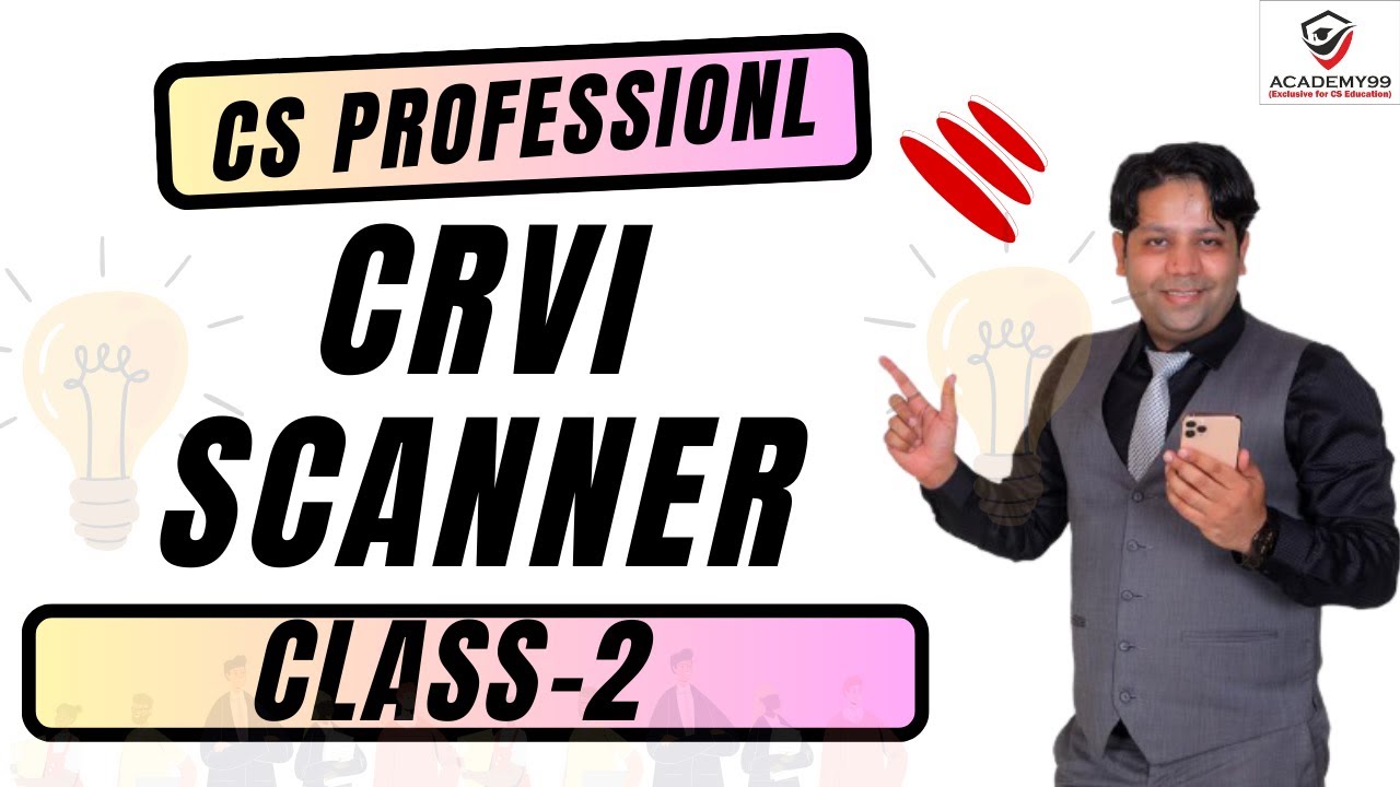 CRVI SCANNER CLASS2 CRVI MARATHON CRVI CS PROFESSIONAL CRVI