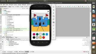 Coloring for kids app - android studio  - recycler_view screenshot 2